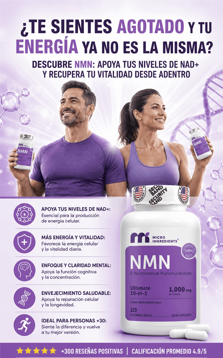 SUPLEMENTO NMN - 120 CAPSULAS