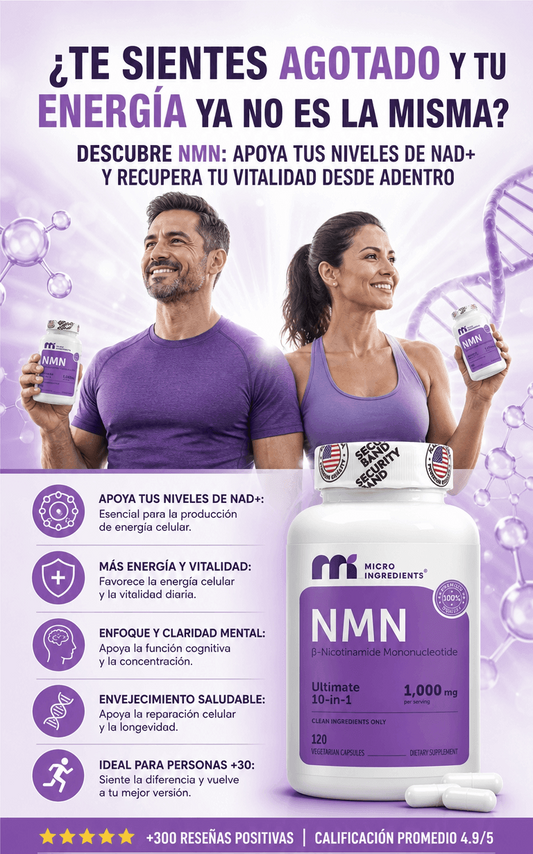 SUPLEMENTO NMN - 120 CAPSULAS